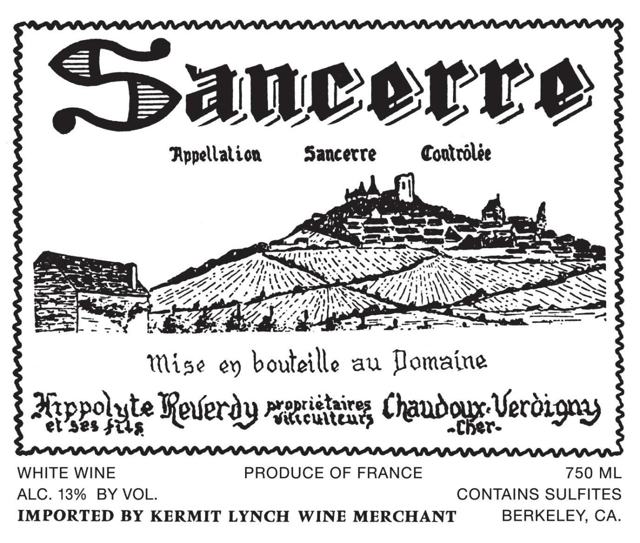 Domaine Hippolyte Reverdy Sancerre