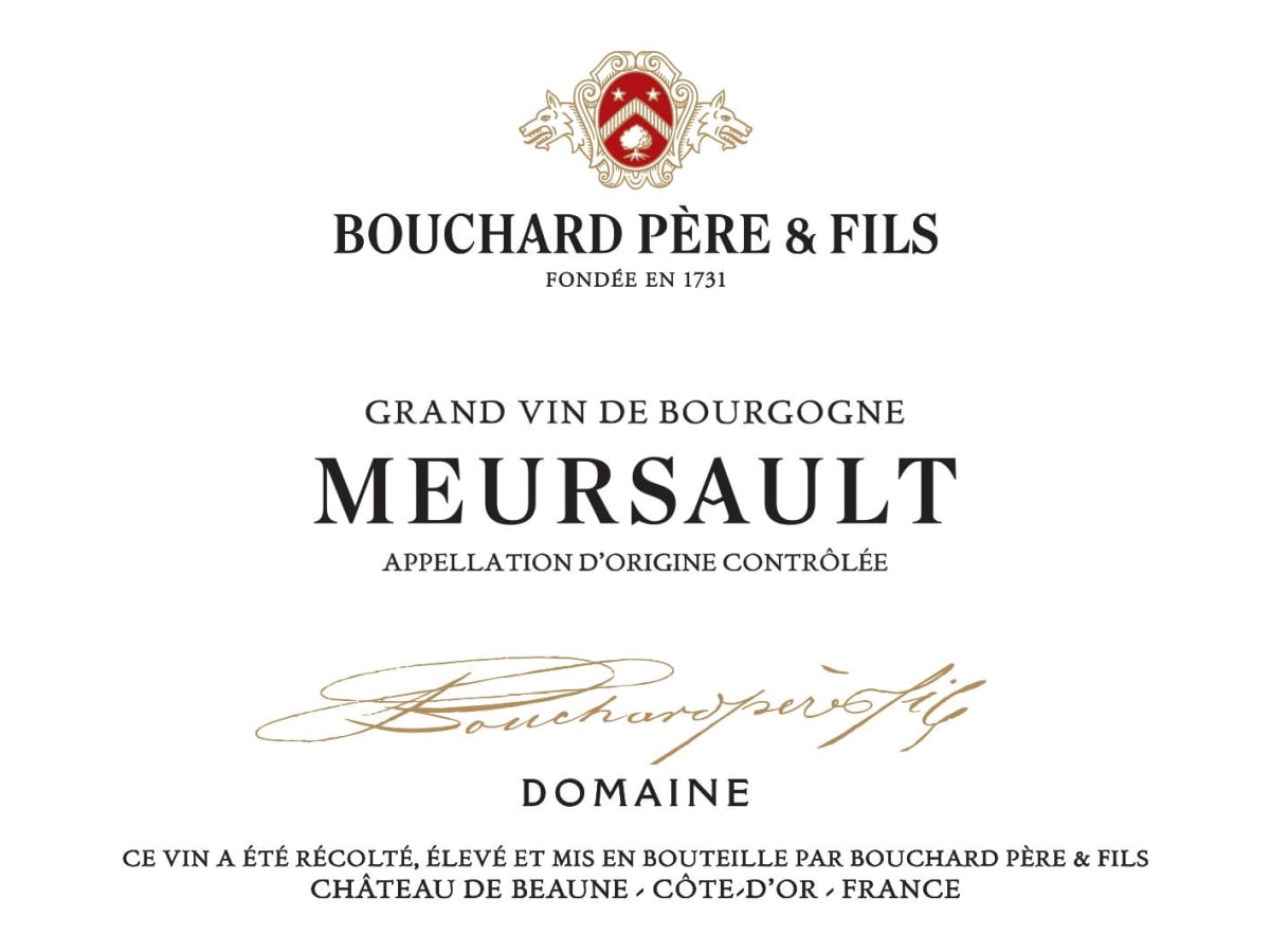 Bouchard Père & Fils Meursault Les Porusots 1er Cru (2022)