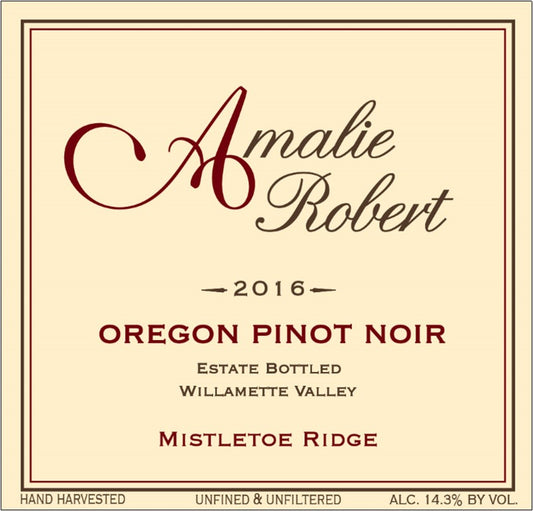 Amalie Robert "Mistletoe Ridge™" Pinot Noir