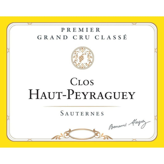 Château Clos Haut-Peyraguey 2018 (1st Classified Growth - Sauternes) (375mL)