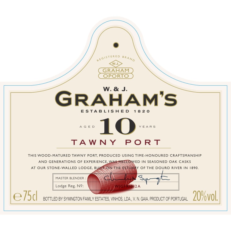 Graham's 10 Year Old Tawny Port (750mL)