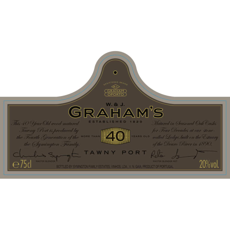 Graham's 40 Year Old Tawny Port (750mL)