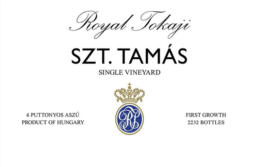 Royal Tokaji "Szt. Tamás" First Growth 6 Puttonyos Aszú (2013)