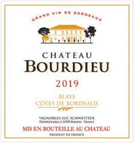 Chateau Bourdieu Rouge (Cotes de Bordeaux Blaye)