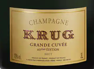 Krug Grande Cuvée 161ème Édition (3L Jeroboam)
