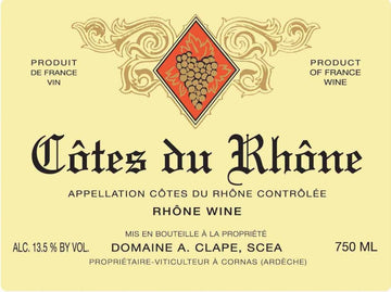 Domaine Auguste Clape Côtes-du-Rhône