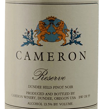 Cameron Reserve Pinot Noir (Dundee Hills)