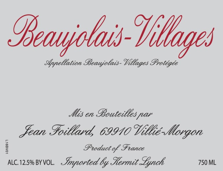 Foillard Beaujolais-Village