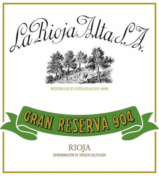 La Rioja Alta "904" Gran Reserva Rioja