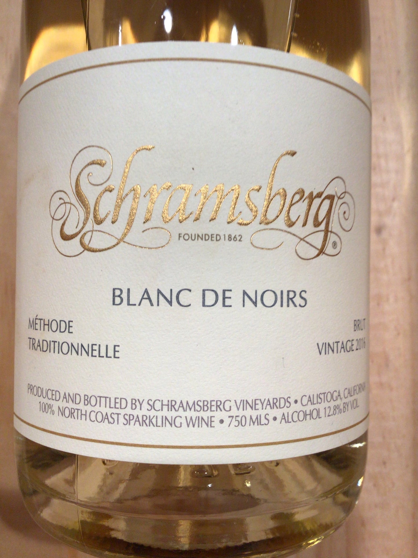 Schramsberg Blanc De Noirs Sparkling (Methode Traditionnelle)