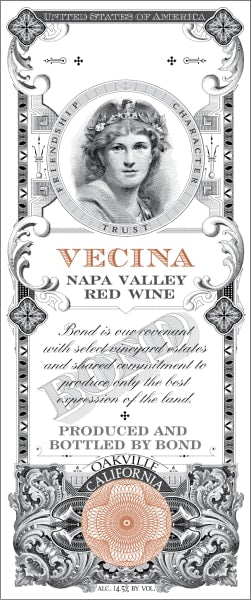 Bond "Vecina" Napa Valley Red Wine (2017)