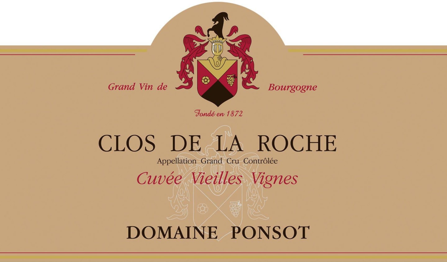 Domaine Ponsot Clos de la Roche Grand Cru "Cuvee Vieilles Vignes" (2015)