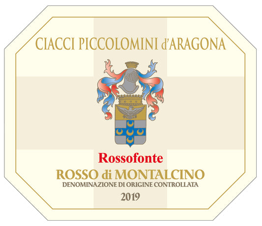 Ciacci Piccolomini d'Aragona "Rossofonte" Rosso di Montalcino