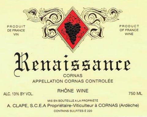 Domaine Auguste Clape "Renaissance" Cornas