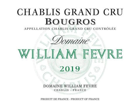 Domaine William Fevre Chablis Bougros Grand Cru