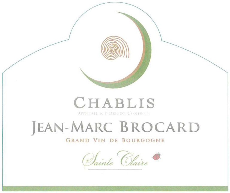 Jean-Marc Brocard Chablis "Sainte Claire"