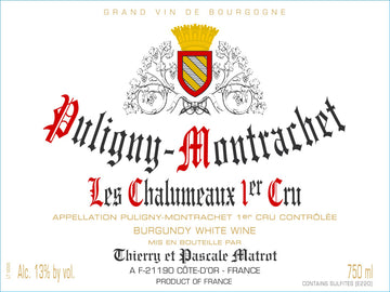 Domaine Thierry & Pascale Matrot Puligny-Montrachet 1er Cru 